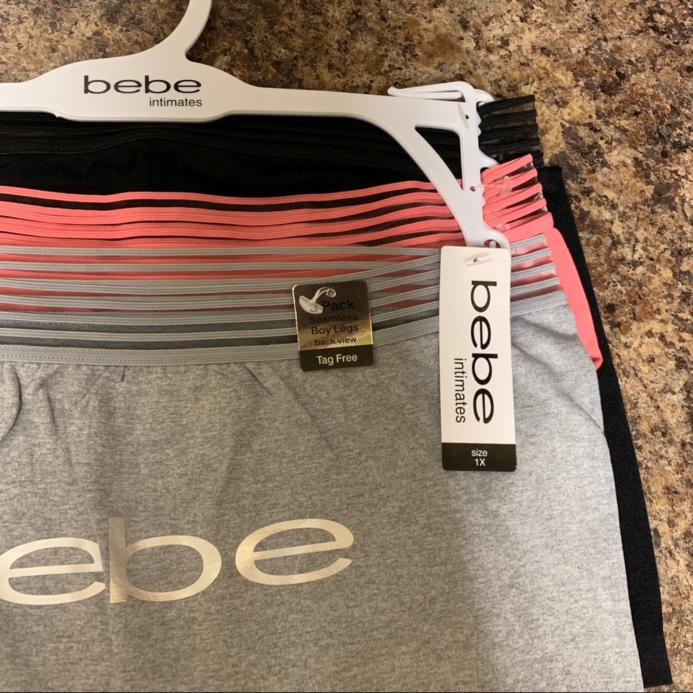 NWT Bebe 3-Pack Seamless Boy Legs Panties - Picture 7 of 7